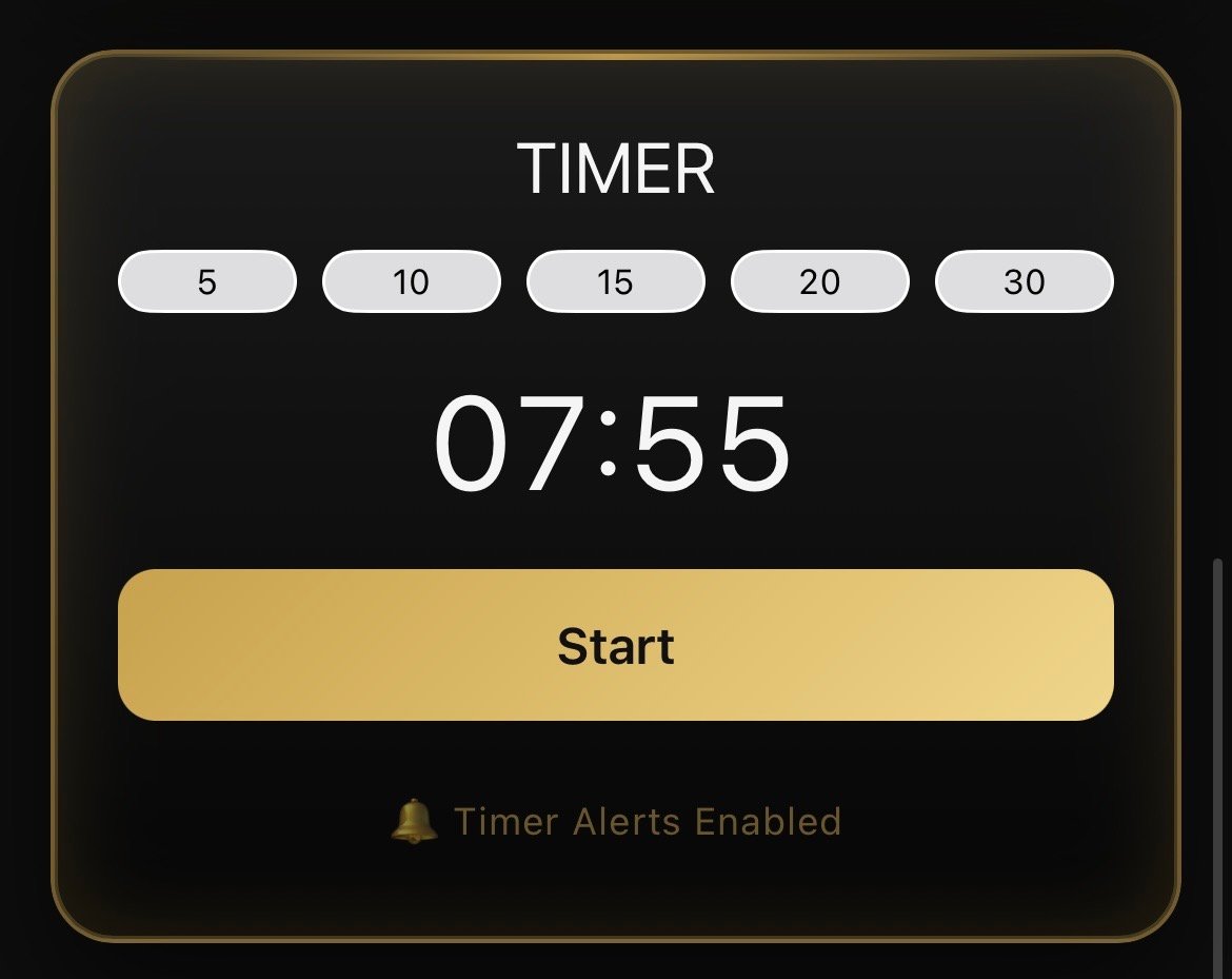 Focus and prayer timer